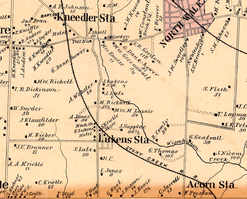 Gwynedd Map 1877 crop